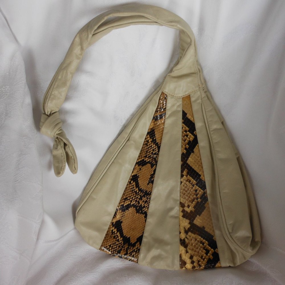 VINTAGE 80s Hobo Shoulder Bag
